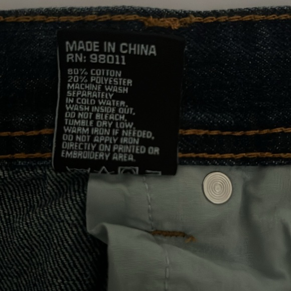 NWT Hustle Gang Over Everything Shorts Men’s Blue Rendezvous Denim Size: 42 - Picture 4 of 9